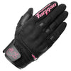 Furygan Jet D3O Gloves - Mesh - Black - Pink - Ladies