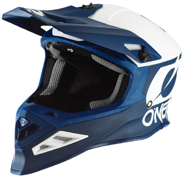 O Neal MX Helmet 8 SRS 2T BLUE X Small