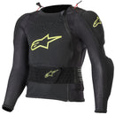 Youth Alpinestars Bionic Plus Protection Jacket - S/M - Black Fluo Yellow