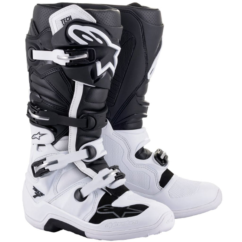 Alpinestars Tech 7 Boots - White / Black