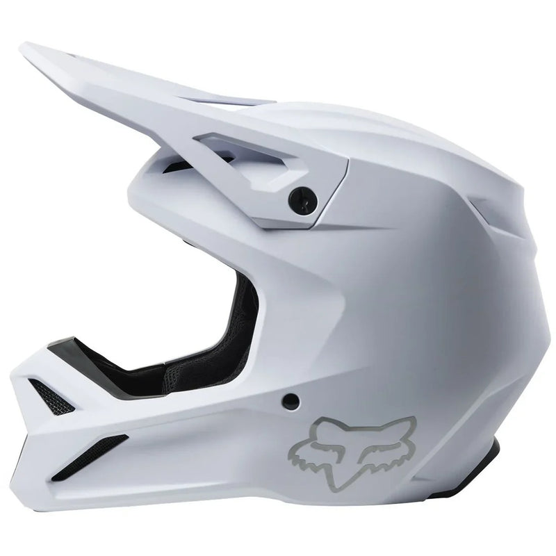 Fox V1 Plaic Mips Helmet Matt White