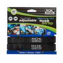Rok 050 Motorcycle Adjustable Strap Black Reflective 2 Pack