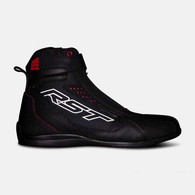RST Frontier Motorcycle Boots Black-Red