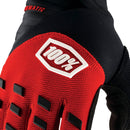 100% Airmatic Gloves - Red / Black