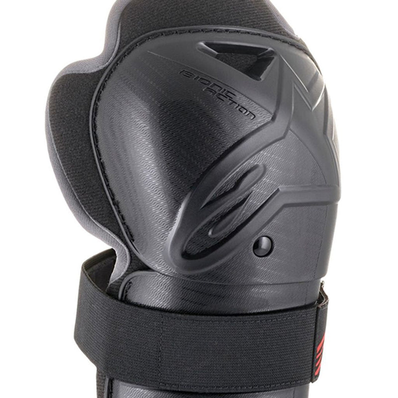 Alpinestars Bionic Action Knee Guard / Protector Black Red One Size