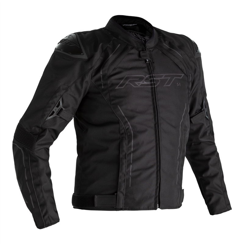 Rst S1 Ce Mens Textile Jacket Black/black