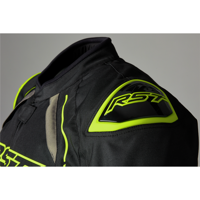 Rst S1 Ce Mens Textile Jacket Fluo Yellow