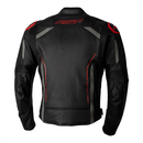 Rst S1 Ce Mens Leather Jacket Black/grey/red