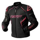 RST Ladies S1 D3O Textile Jacket - Black / Fluo Pink