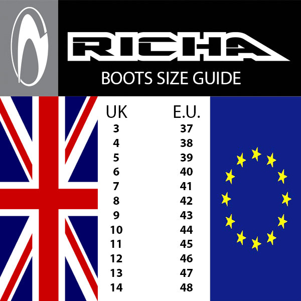 Richa Stradale Boot Black
