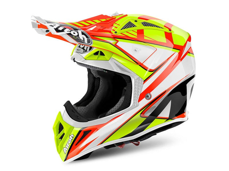 Airoh Aviator 2.2 Double Orange Gloss - X-Large