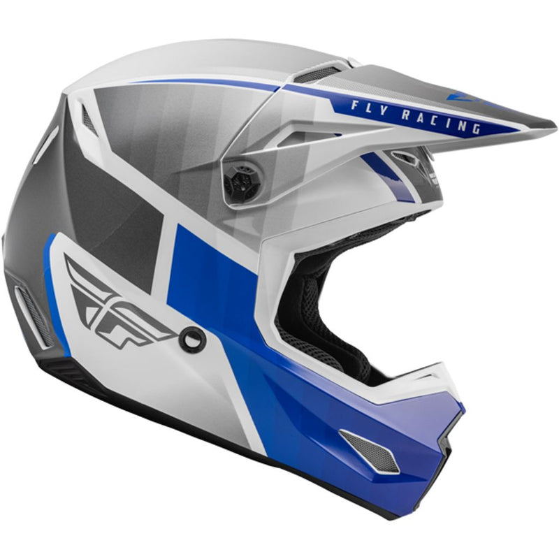 Youth Fly Racing Kinetic Drift Blue / Charcoal / White SMALL