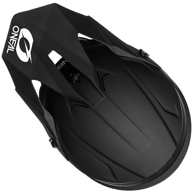 O'neal 1 Series Solid Matt Black Motorcross Helmet