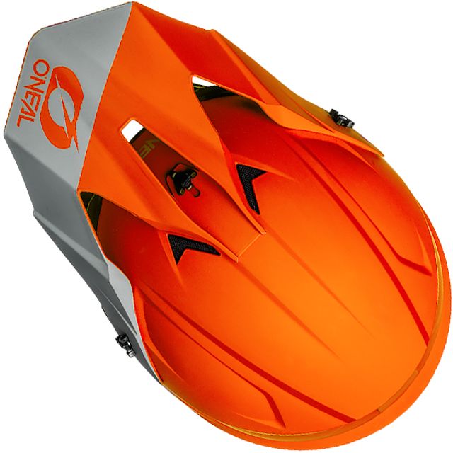 O'neal 1 Series Solid Orange Motorcross Helmet