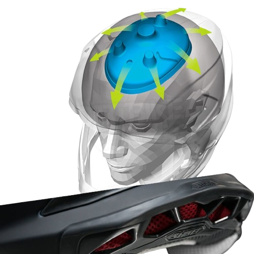 Shoei VFX-WR Helmet Matt Black - X-Small