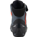 Alpinestars Faster-4 Shoes - Black / Grey / Fluo Red