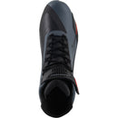 Alpinestars Faster-4 Shoes - Black / Grey / Fluo Red