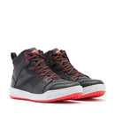 DAINESE SUBURB D-WP SHOES A66 BLACK/WHITE/RED-LAVA