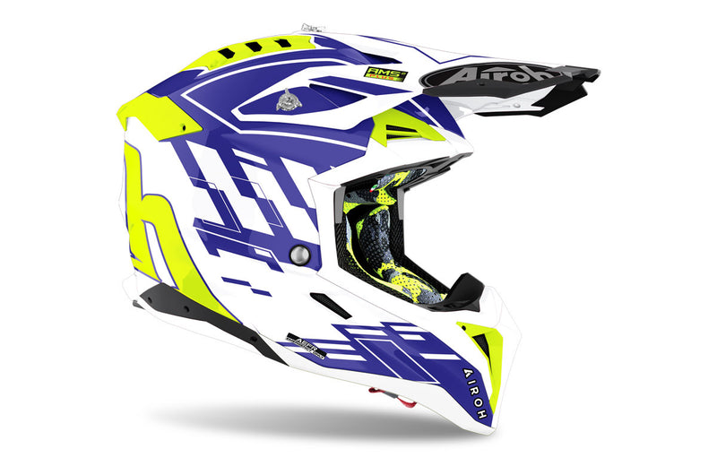 Airoh Aviator 3 Rampage Blue Gloss - X-Small