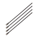 HIPLOK Z LOK BLACK - Ultra-Lightweight Security Tie