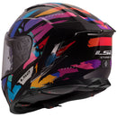 LS2 Storm III - Kaos Black / Purple / Blue
