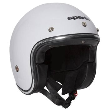 Spada Open Face Classic Helmet Gloss White (Paint Defect)