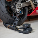 HIPLOK DXXL ALL BLACK - Maximum Security Loop Chain + D Lock