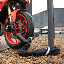 HIPLOK MEGA CHAIN ALL BLACK - ULTIMATE SECURITY 22MM HARDEND STEEL LOOP CHAIN