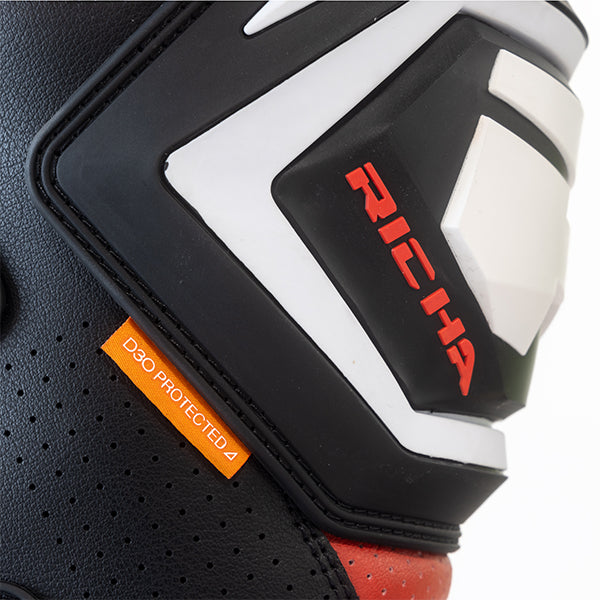 Richa Stradale Boot Black Red White