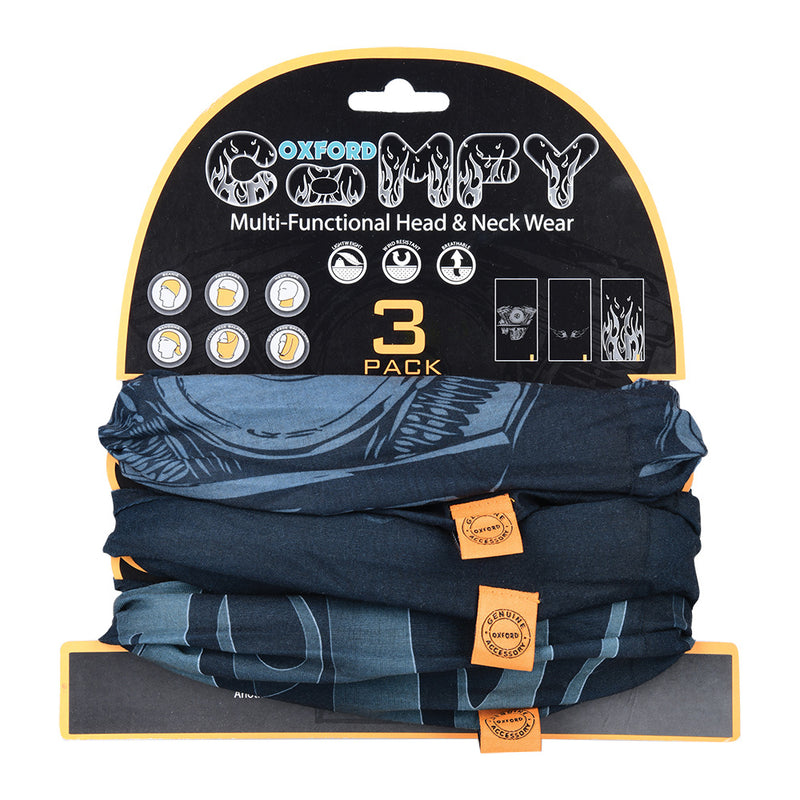 Oxford Comfy HD Graphics 3-Pack