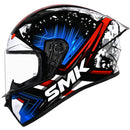 SMK Stellar Sport Flare GL215 - Black / Blue / Red / White