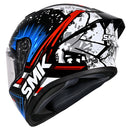 SMK Stellar Sport Flare GL215 - Black / Blue / Red / White