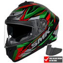 SMK Typhoon Rival GL283 - Green / Red