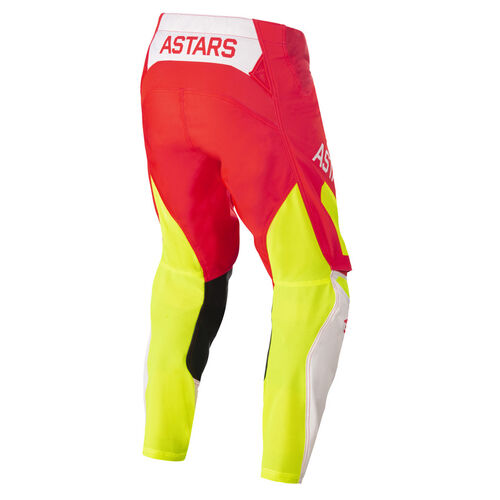 Alpinestars Racer Factory Youth Pants Red Fluo/White/Yellow Fluo