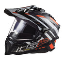 LS2 Adventure MX701 EXPLORER C EDGE  Black-Fluo Orange