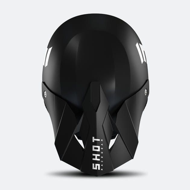 Shot Furious Solid MX Helmet Matt Black