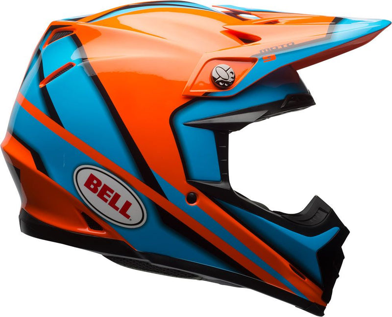 Bell Moto-9 Spark Orange