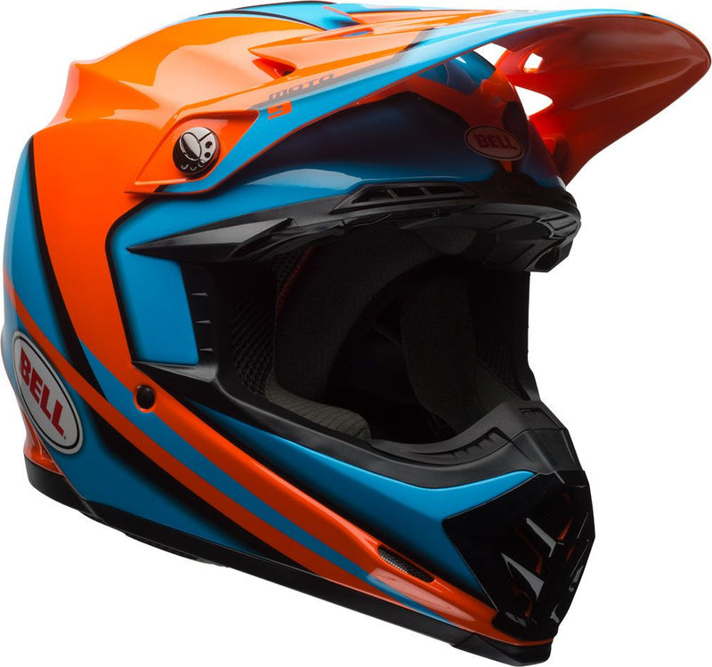 Bell Moto-9 Spark Orange