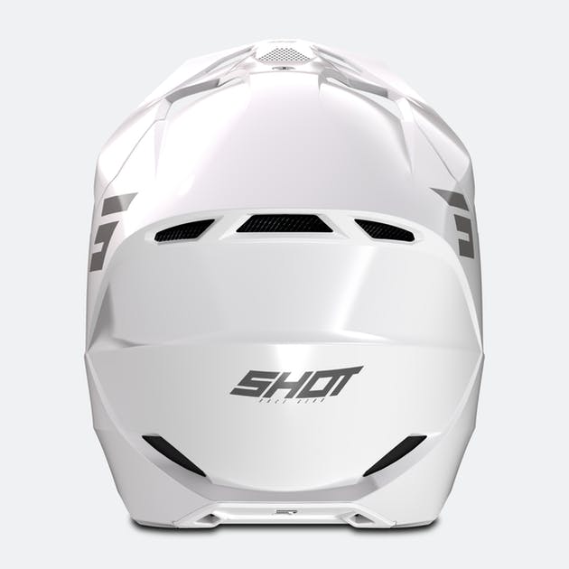 Shot Furious Solid MX Helmet White