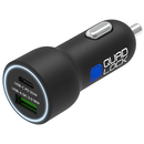 Quad Lock 48W Dual Car Charger - USB-C PD + USB-A