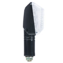 Oxford Rectangle Indicator Blk Short Stem Clear Lens