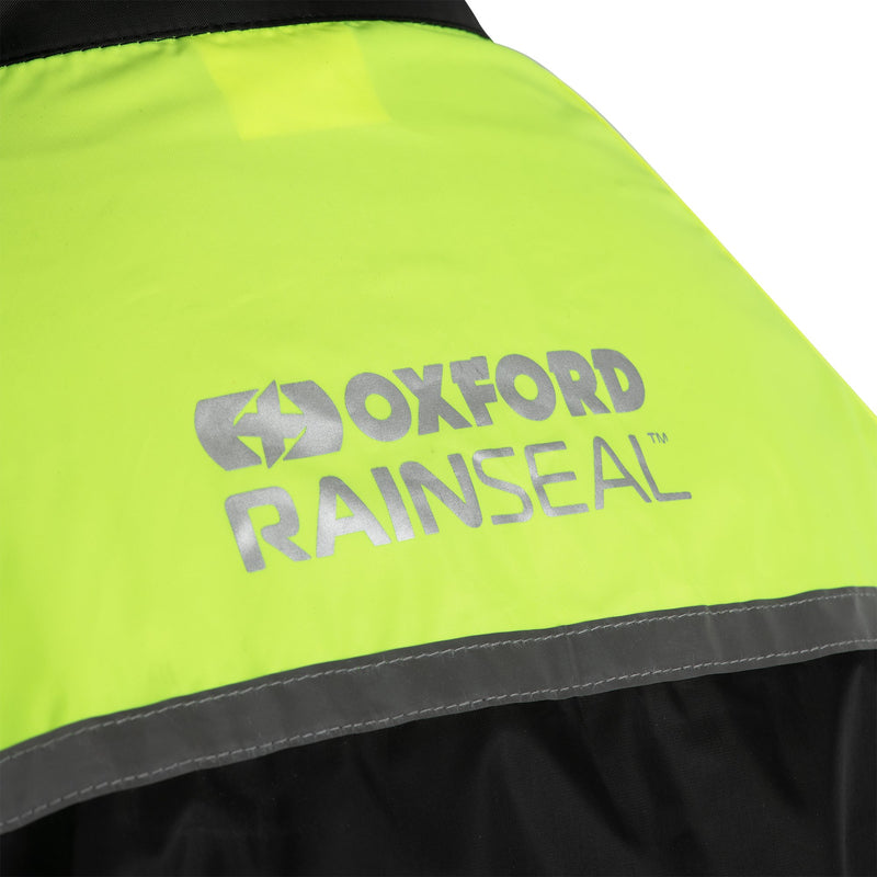 Oxford Rainseal Over Jacket Black/Fluo