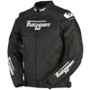 Furygan Atom Vented Evo Jacket - Black / White
