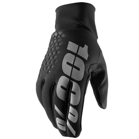 100% Hydromatic Brisker Gloves - Black
