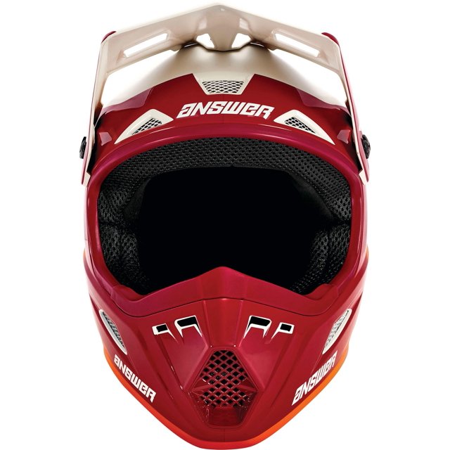 Answer AR3 Pace MX Offroad Helmet (Ghost/Berry/Orange)