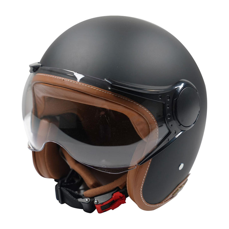 Axor Retro Jet Open Face Scooter Motorcycle Helmet