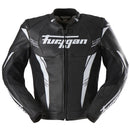 Furygan Pro One Leather Jacket - Black / White