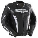 Furygan Pro One Leather Jacket - Black / White