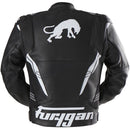Furygan Pro One Leather Jacket - Black / White