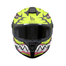 MT Targo S Helmet Toby Matt Fluo Yellow